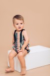 Romper with back to 90's stripes SS20064