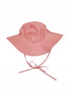 Sun hat pink linen SS19083