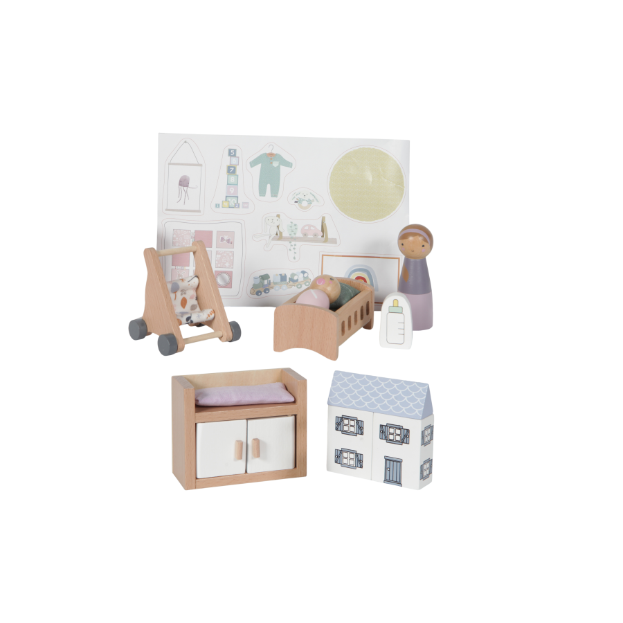 Doll’s house Nursery playset LD4477