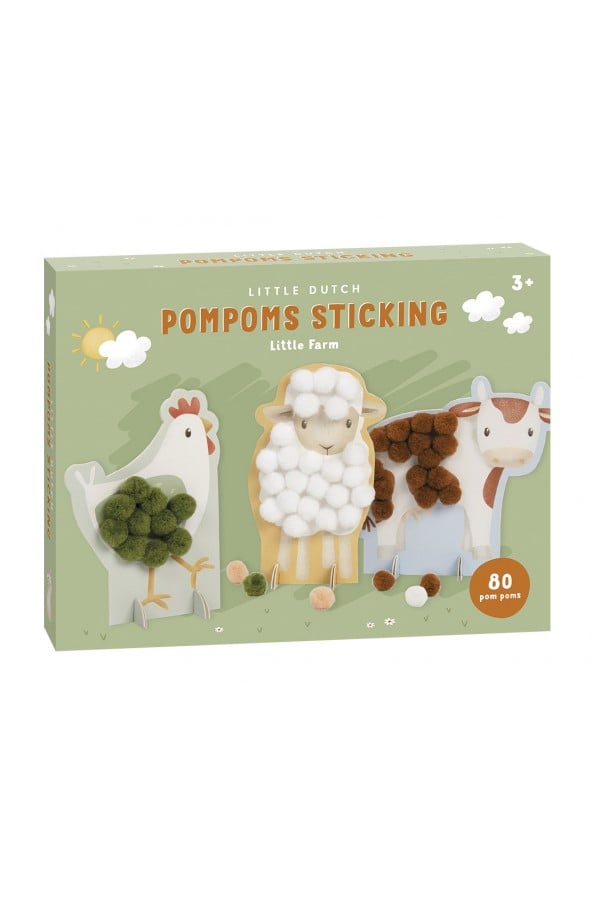 Little Dutch Pom Pom craft kit "Little Farm LD125667