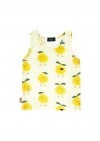 Top terry loop with lemons print SS23267