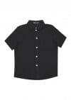 Shirt black muslin SS21259