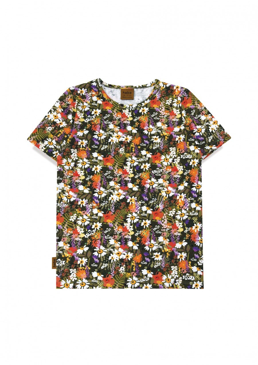 Top with flower print LIGO2304