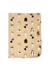 Blanket with dog friends print FW21301