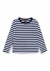Striped top navy blue/ white stripes 0108_F25023