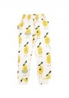 Warm pants with lemons print SS23251L