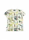 Top with animal and palm print for female SS20232