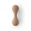 Mushie Silicone Baby Rattle Toy - Natural 101060