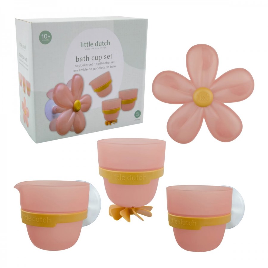 Little Dutch Bath Play Cups Set ´Flower´ LD2015895