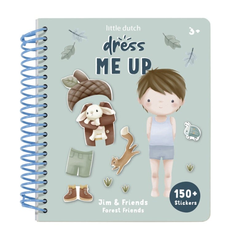 Little Dutch Dress me up book Jim & ForestFriends LD126331