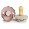 FRIGG Daisy Pacifiers - Latex 2-Pack - Biscuit/Cream - Size 2 76222484