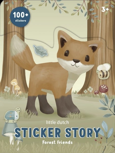 Little Dutch Sticker booklet  ́Forest Friends ́ LD126619