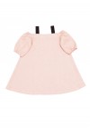 My little daughter linen summer dress, pink SS180183