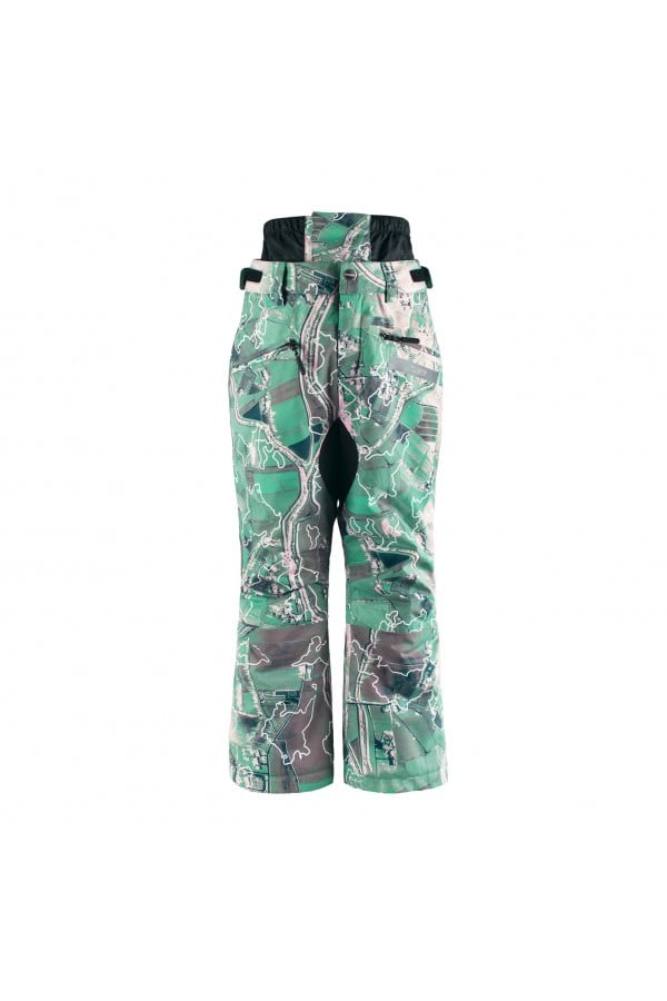 GOSOAKY snow pants BIG BAD WOLF green multi 24291708562