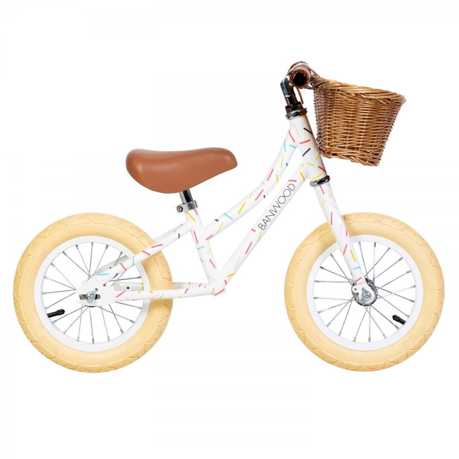 Banwood x Marest allegra white balance bike BAN23