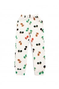 Pants off-white warm with ping pong print