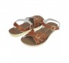 Salt-Water Boardwalk tan sandals, adults 1905A