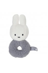 Little Dutch rattle toy bunny ´Miffy Fluffy Blue´
