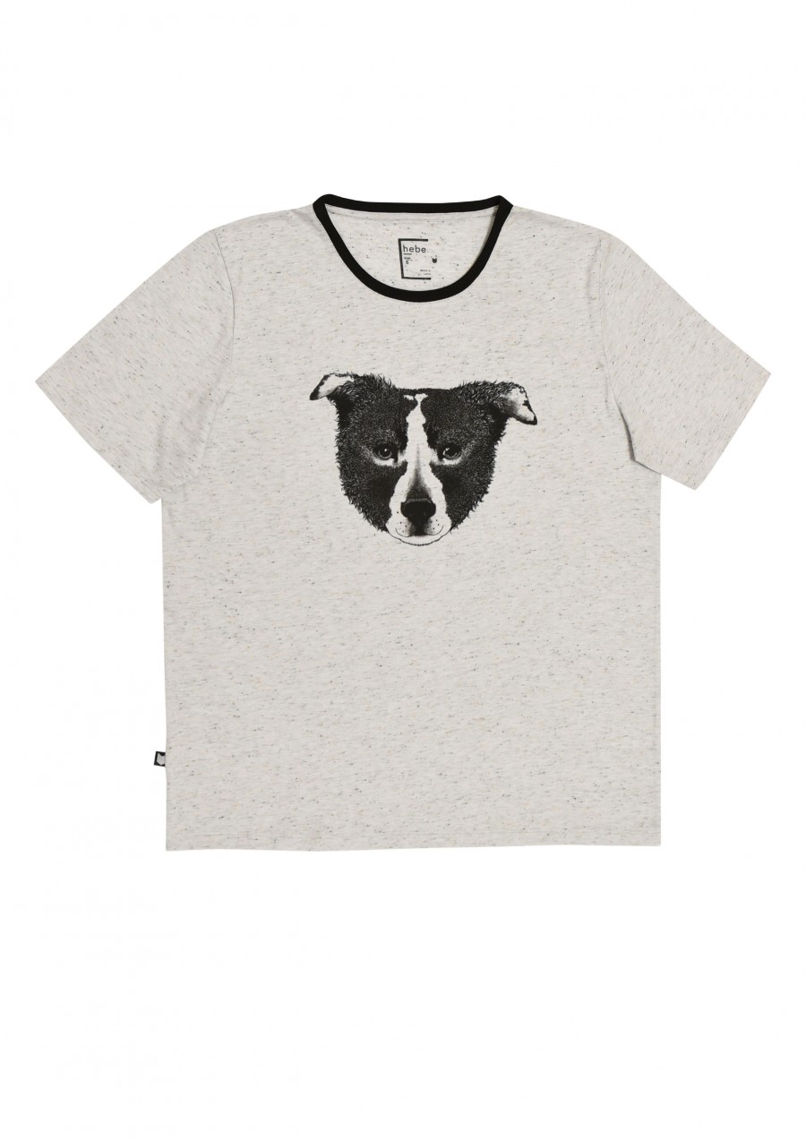 Top light grey with dog FW18206