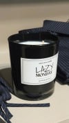 Lazy Monday soy wax candle in black glass LM045