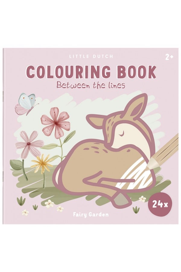 Little Dutch Colouring book between the lines ´Fairy Garden´ LD126145