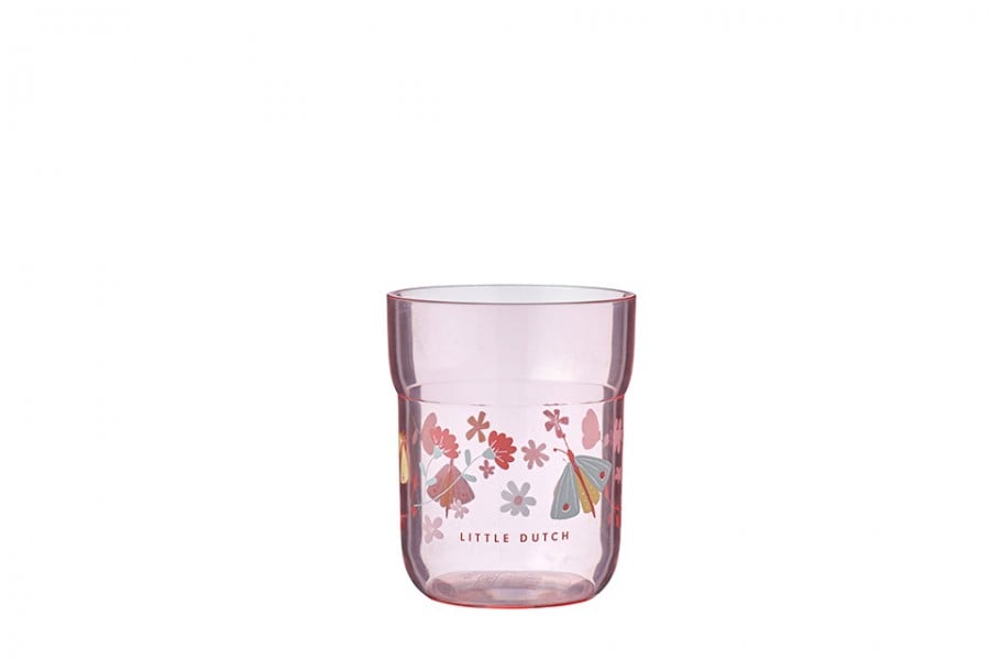 Little Dutch children’s glass ´Flowers & Butterflies´ 250 ml LD108022065243