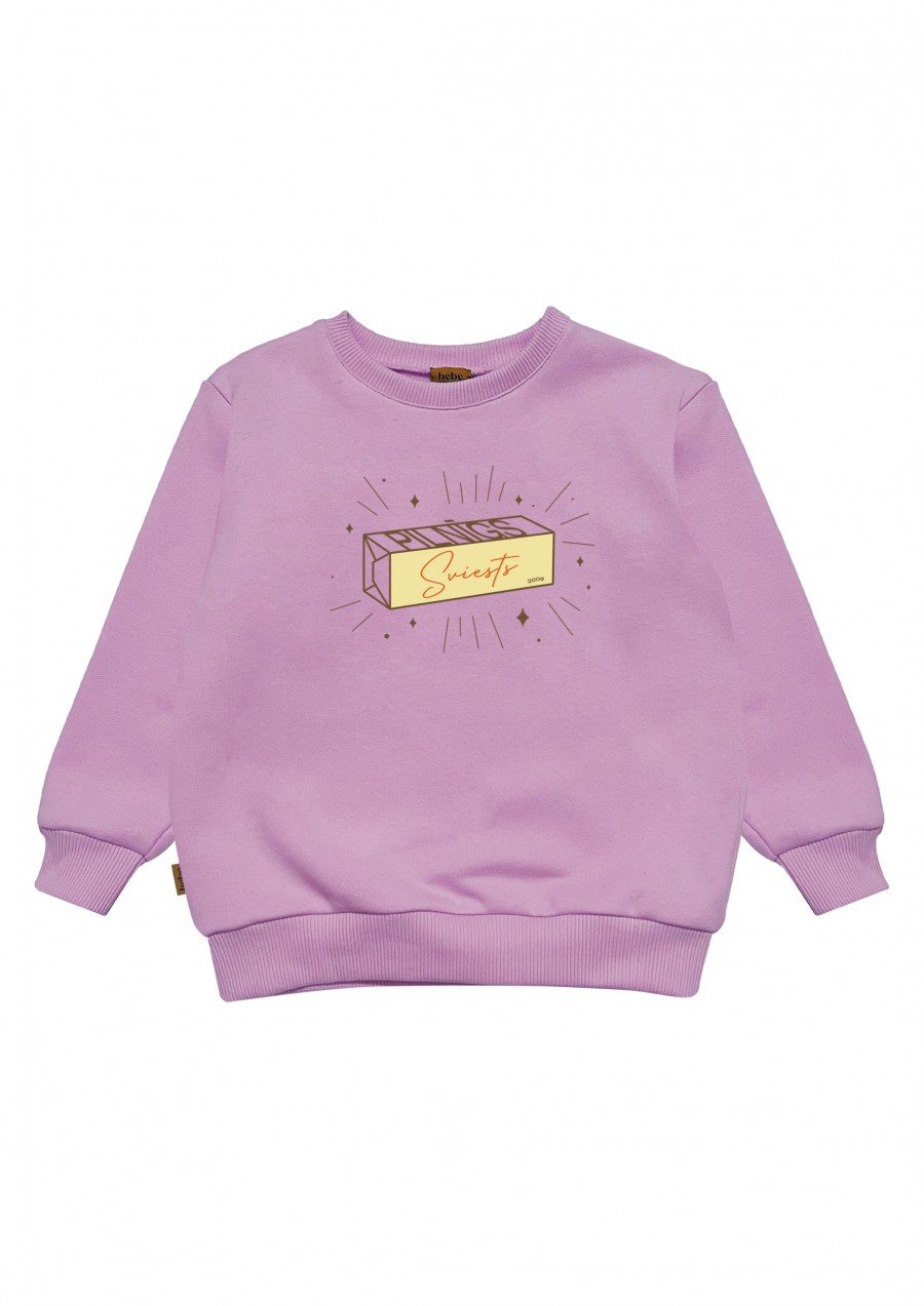 Hebe.Concept collab Anna Panna sweater SVIESTS lilac AP0015