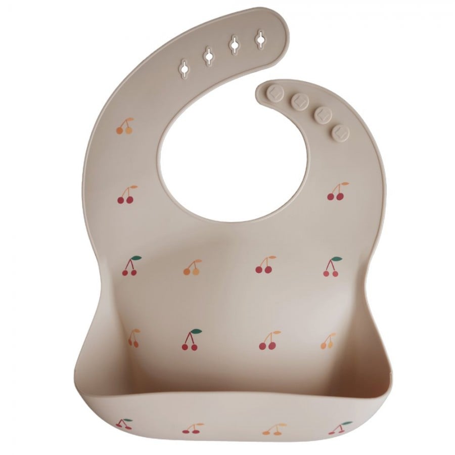 Mushie Silicone Bib - Cherries 2500033