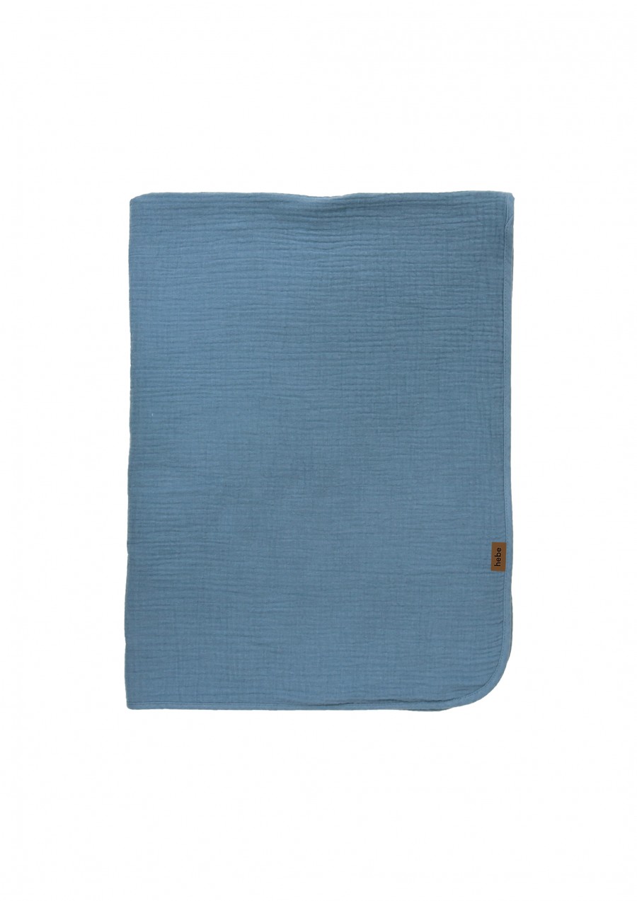 Blanket blue muslin SS24264