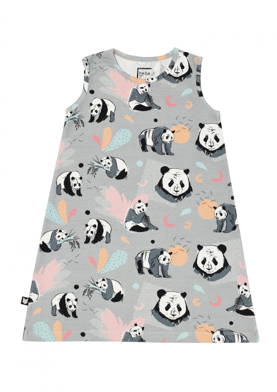 Dress with pandas MKL0013