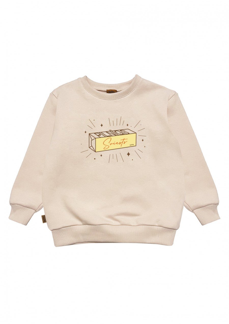 Hebe.Concept collab Anna Panna sweater SVIESTS beige AP0013