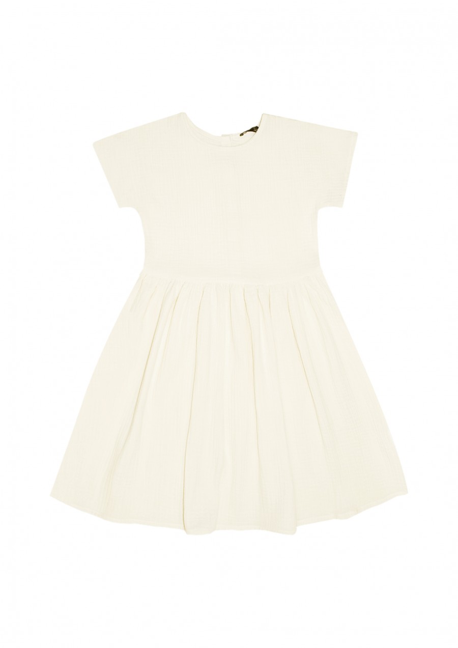 Dress cream white muslin SS21098