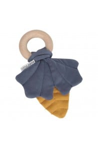 Little Dutch Crinkle toy leaves Pure & Nature blue