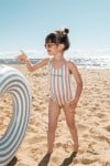 Swimsuit with stripes SS23265