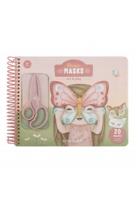 Little Dutch Book with Scissor ´Rosa & Friends masks´