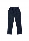 Pants blue checkered FW21129