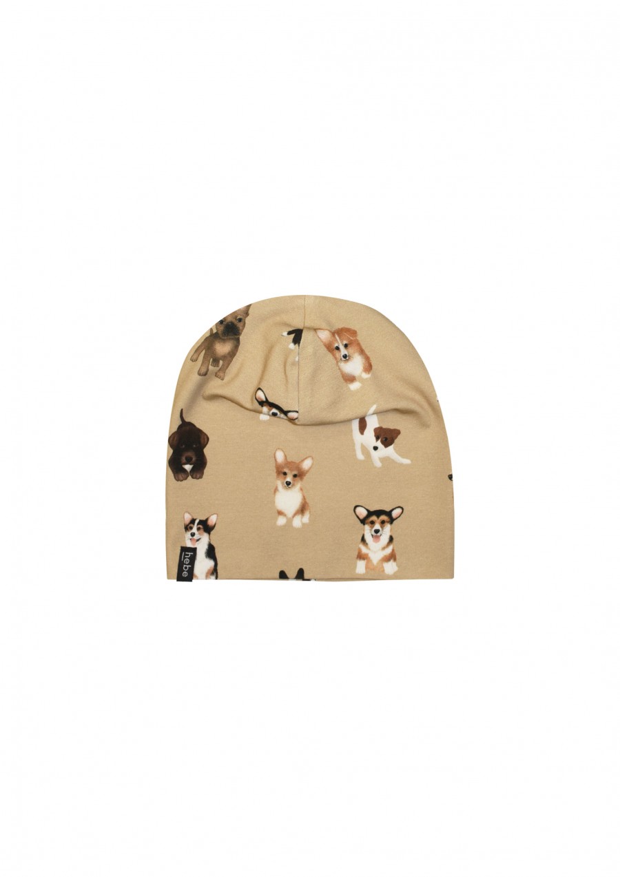 Hat with dog friends print FW21296