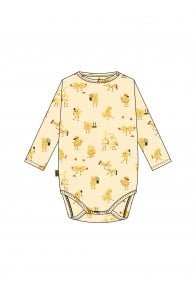 Body with pasta allover print