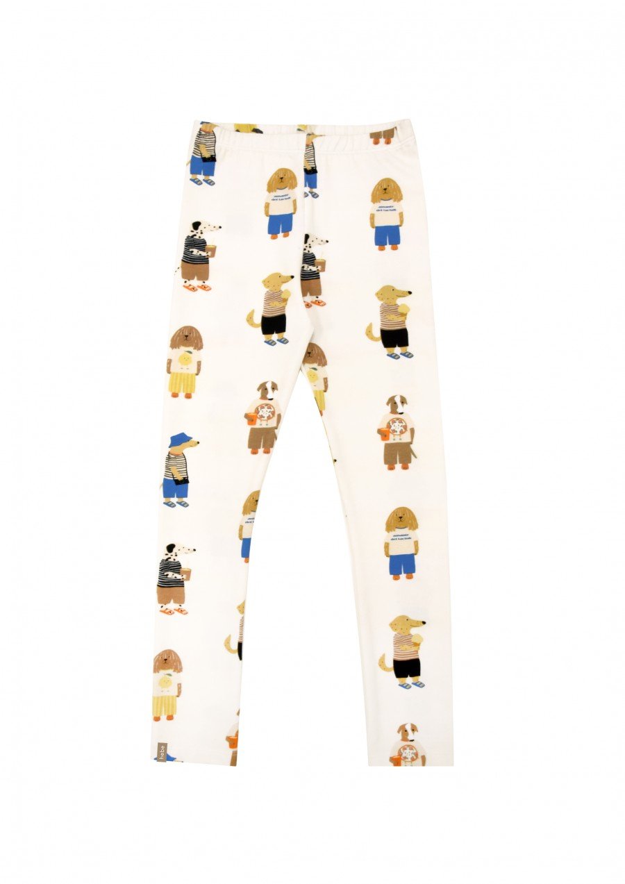 Leggings with dogs print SS23012L