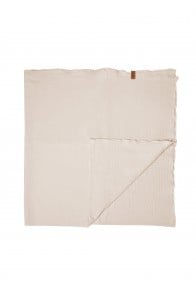 Blanket with a hanger muslin crème