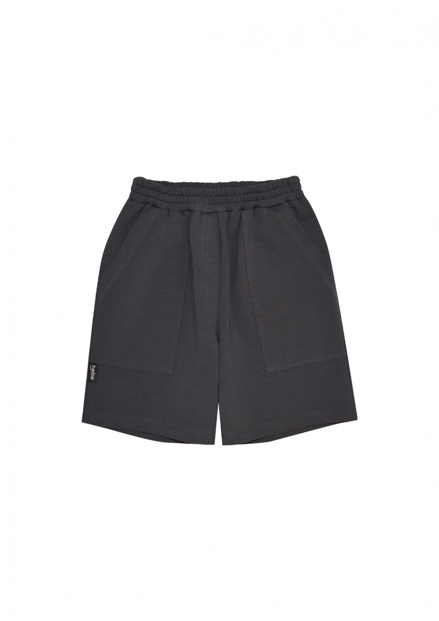 Shorts dark gray for boys SS22019L