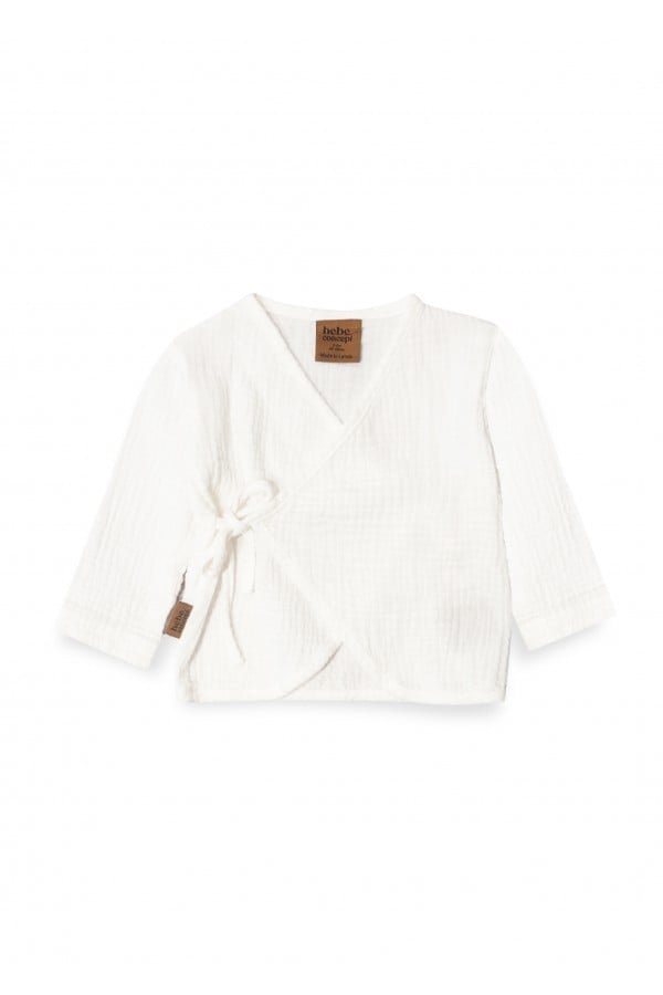 Baby jacket white muslin 0001_F25090