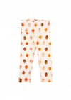 Baby high waist leggings with a strawberry allover print AY24054