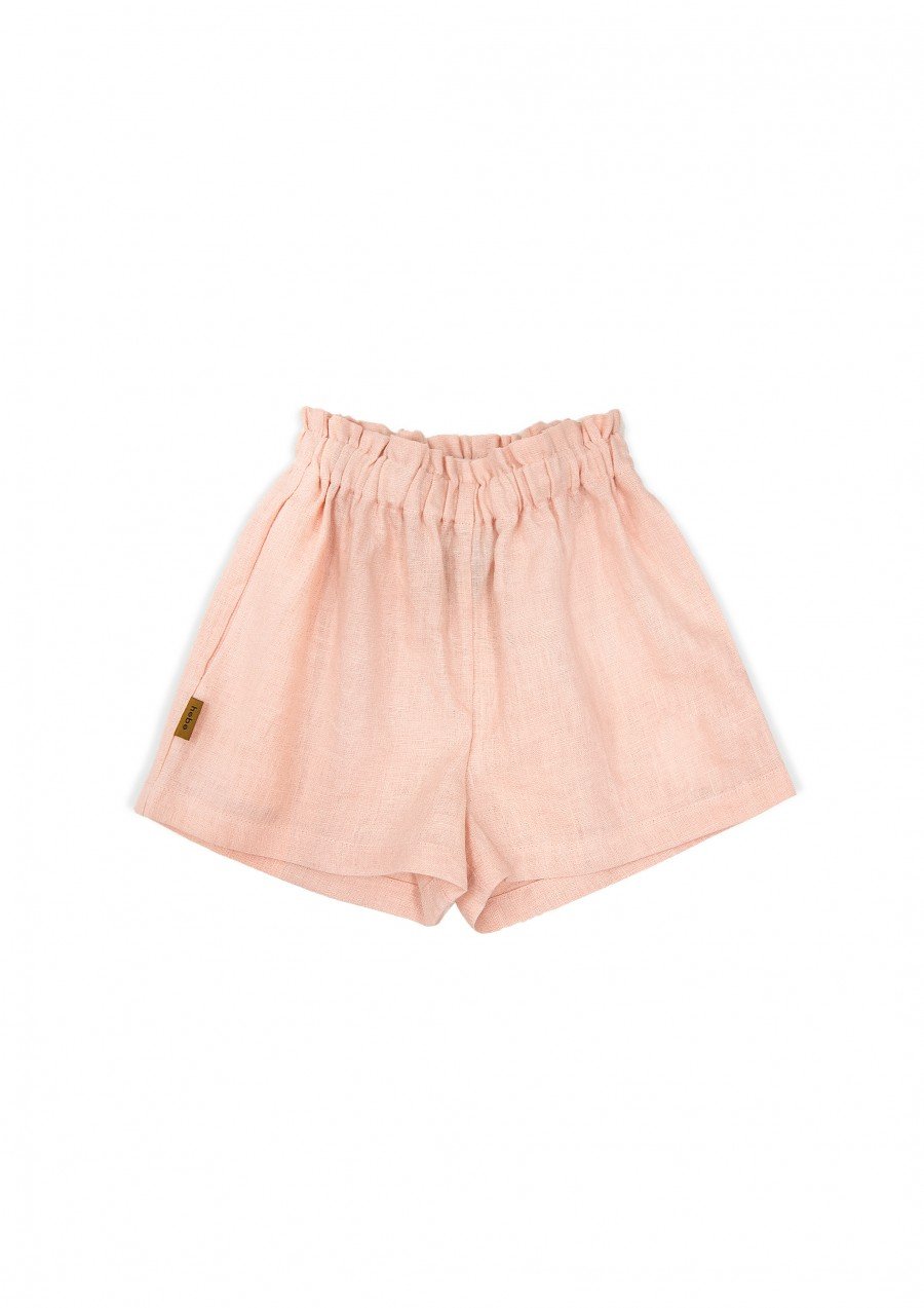 Shorts linen pink SS24154L