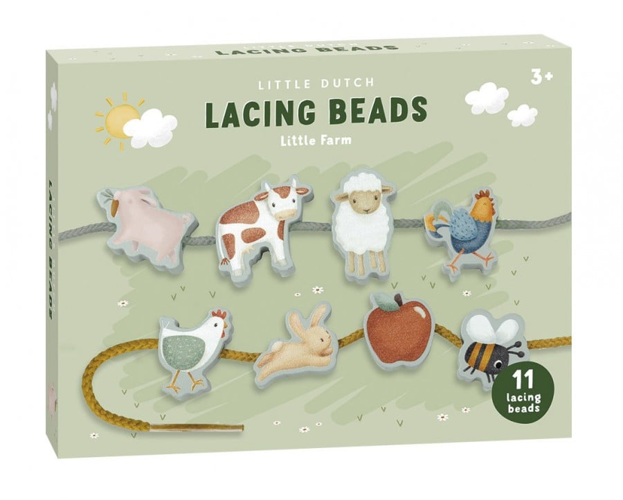 Little Dutch Lacing Beads ´Little Farm´ LD125612