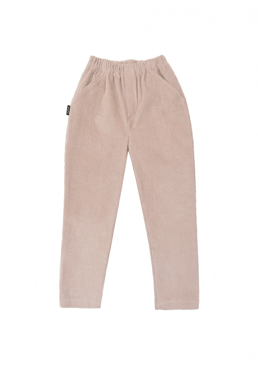 Pants pink corduroy FW22128L
