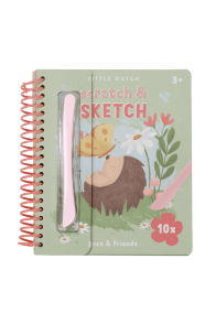 Scratch and Sketch book Rose & Friends