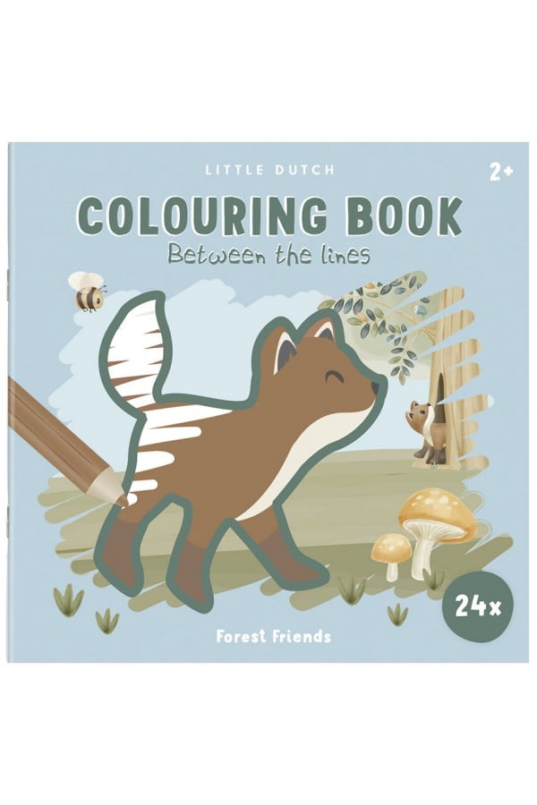 Little Dutch Colouring book between the lines ´Forest Friends´ LD126138