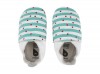 Soft Sole "Spots & Green Stripes White 1000-026-02