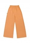 Pants light orange linen for female SS23195